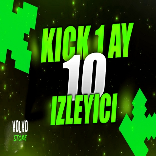  ⭐KİCK 1 AY OTO 10 CANLI YAYIN İZLEYİCİ⭐